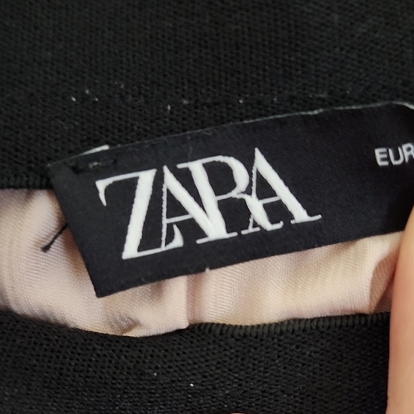 Zara Gold Midi Pleated Skirt for Cocktail - Picture 2 of 9